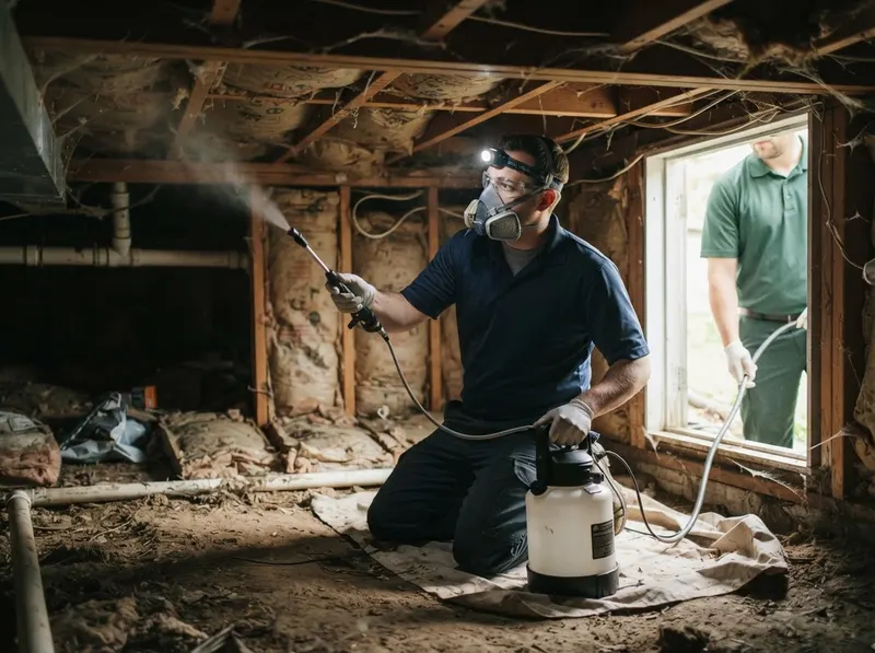 Crawlspace and Attic Pest Decontamination in Grand Rapids, MI